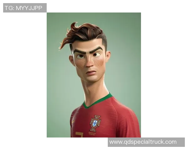 卡通版C罗足球明星形象:动感十足的传奇球星画作 卡通版C罗足球明星形象:动感十足的传奇球星画作